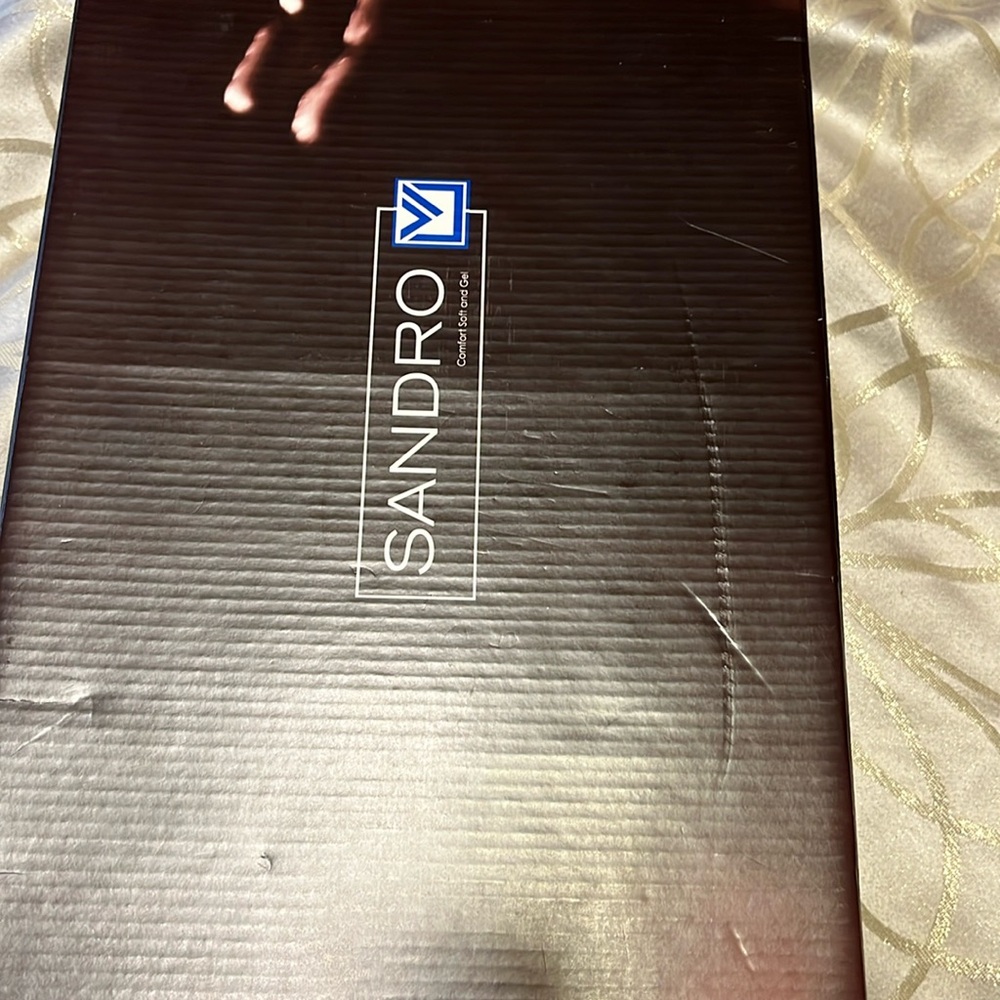 Sandro Mowgli comfort soft gel sz.12D men’s black casual or business shoe!